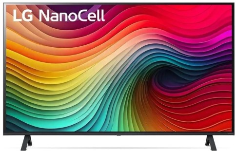43" Телевизор LG 43NANO80T6A.ARUG, NanoCell, 4K Ultra HD, синяя сажа, СМАРТ ТВ, WebOS