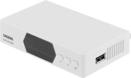 Ресивер DVB-T2 Cadena CDT-2214SB