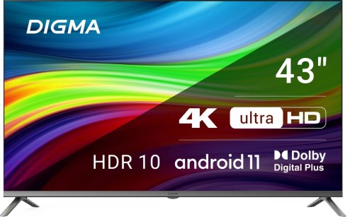 43" Телевизор Digma DM-LED43UBB41